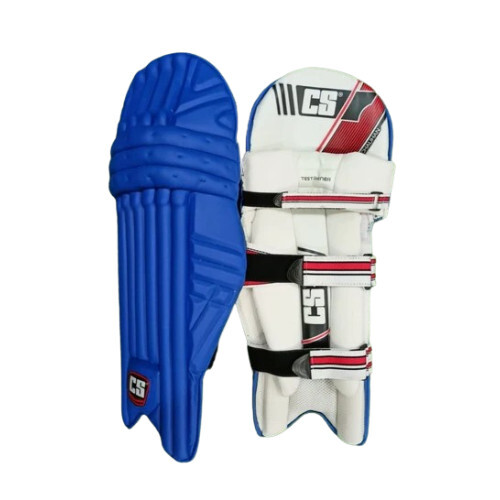 Batting Pad - PVC Material, Blue Color | High-Density Foam Padding, Adjustable Straps, Lightweight, Excellent Protection, Comfortable Fit, Suitable for All Levels