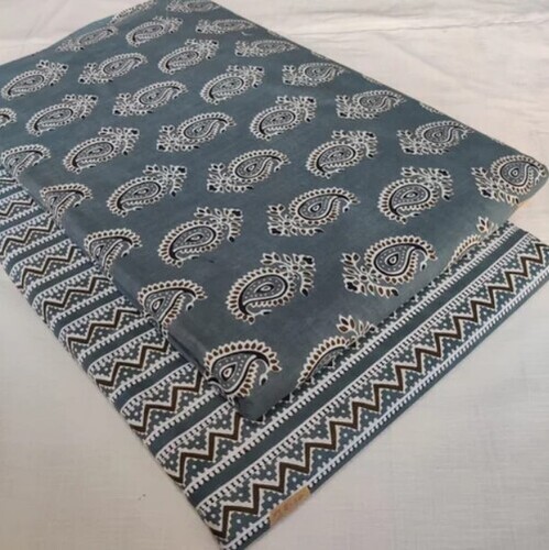 Grey Printed Cotton Fabrics