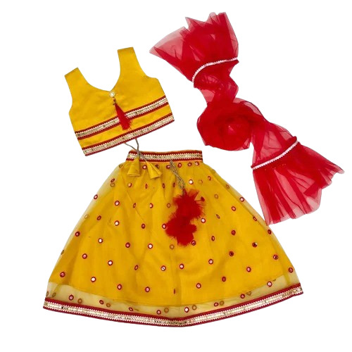 Kids Mustered Lehenga Choli - Age Group: 1 To 8 Years
