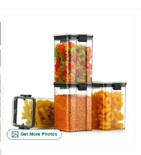 Lock And Seal Airtight Plastic Container
