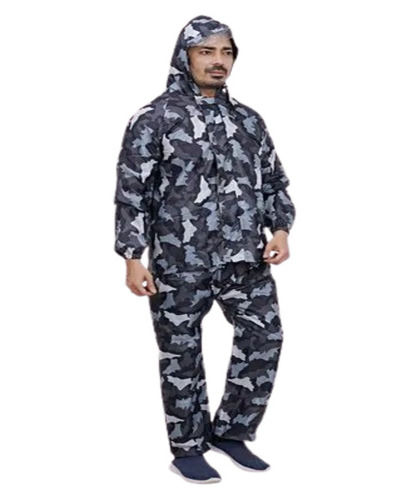 Mens Printed Raincoat 