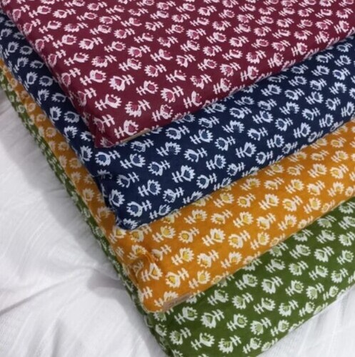 Multicolor Cotton Print Fabrics