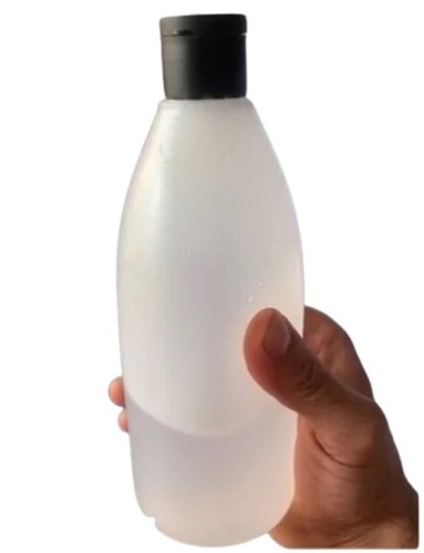 500 ML Hand Sanitizer Bottle - Plastic, Various Sizes | Lightweight, Leak Resistant, Crack Resistant, Round Shape, White Color