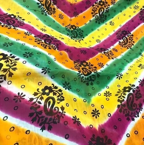 Cotton Rangoli Dupatta - Floral Printed Cotton Fabric, Length 2.5 m | All Season Washable, Versatile Style for Every Occasion