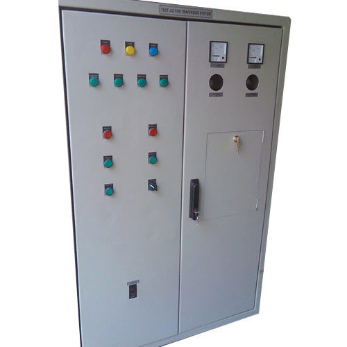 Electric Control Panel - PC Cover & Mild Steel Construction | Fine Passivated Finish, Durable, 1 Year Warranty, White Color