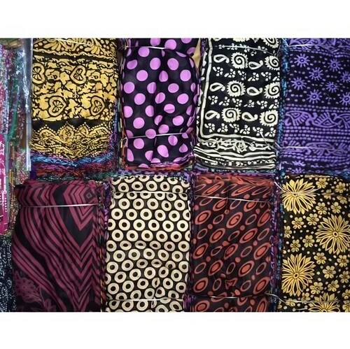 Ladies Cotton Print Dupattas - Cotton, 2.5 m Length, Multi Color | Breathable, Printed Pattern, Digital Print, All Season Usage