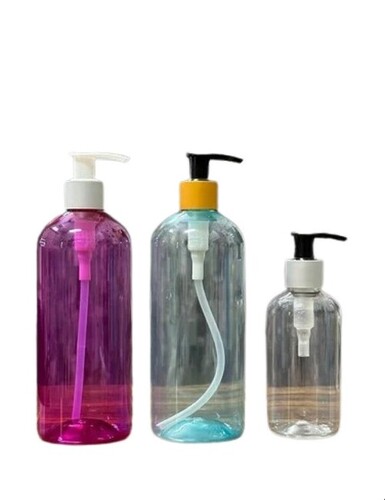PET Plastic Bottle - Rigid and Lightweight, Leak Resistant Design, Transparent and Available in Various Sizes