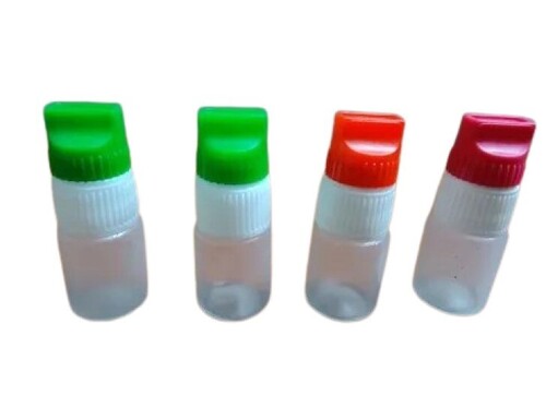 15 ML HDPE White Dropper Bottle - Leak Resistant, Lightweight Design | Made from Crack Resistant Material, Available in Various Sizes