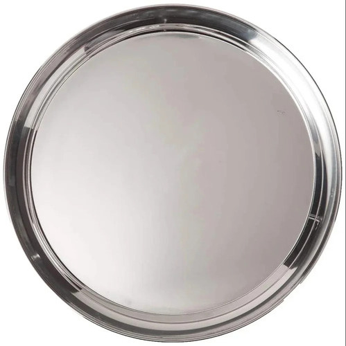 6 Inch Stainless Steel Serving Plates