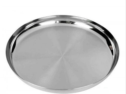 8 Inch Stainless Steel Dinner Plates