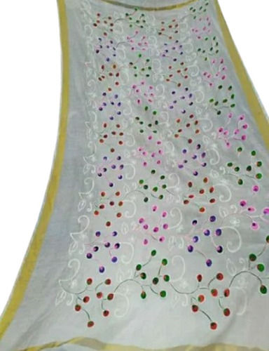 Chanderi Fulkari Dupatta