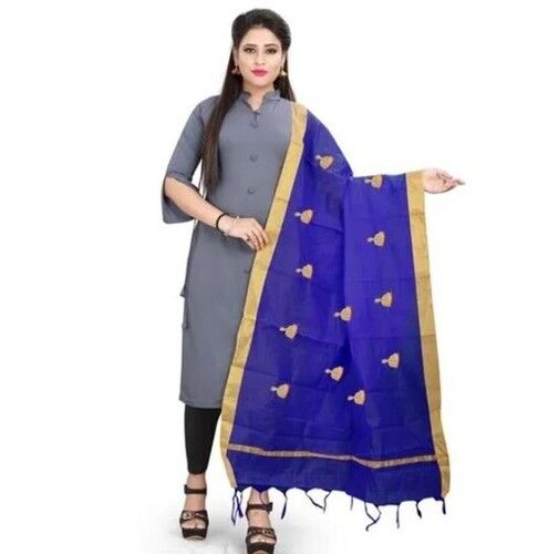 Chanderi Silk Designer Dupatta