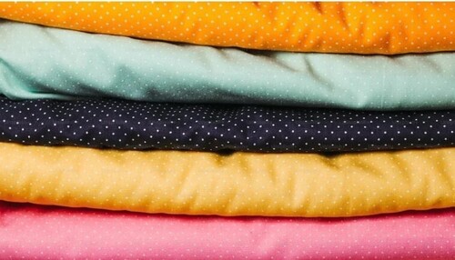Cotton Garment Fabric - 100% Pure Cotton, 44-46 Inches Wide, Multi-Color, 100-200 GSM | All Season Apparel Solution