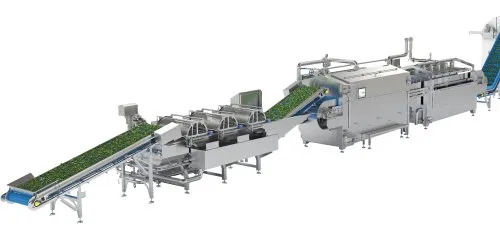 Frozen Vegetable Processing Plant Machinery