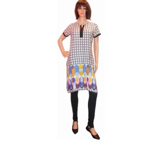 Half Sleeve Cotton Kurti