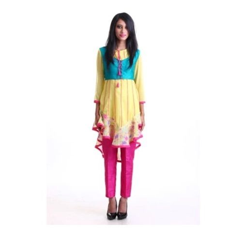 Lemon Shrinks Ladies Kurti