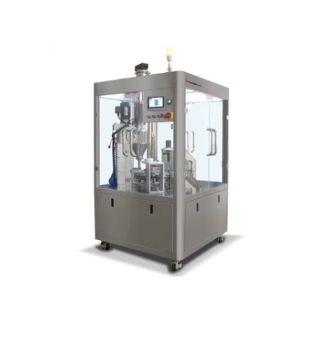 मल्टीफंक्शन सिंगल हेड कॉफी कैप्सूल भरने और सील करने की मशीन