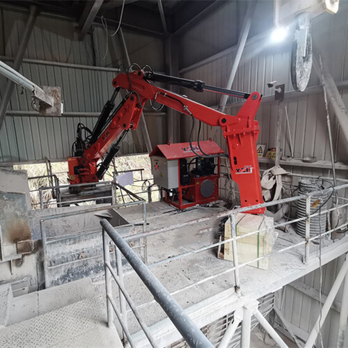 Pedestal Rockbreaker Boom System