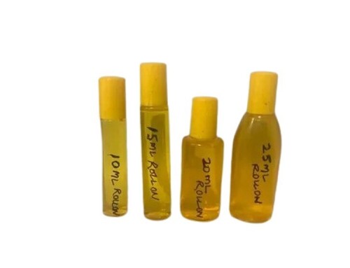 Pet Roll On Bottle - PET Material, Various Sizes, Yellow Color | Crack Resistant, Lightweight, Industrial Use in Pharmaceutical Settings