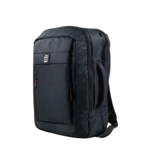 Polyester Black Backpack