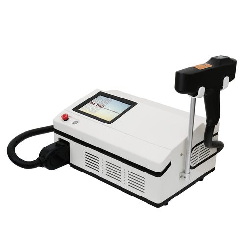 Professional Tattoo Removal 532/755/1064Nm New Model Equipment - Color: White