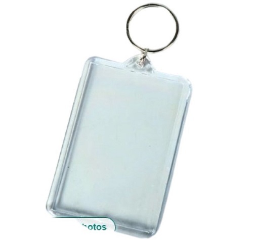 Transparent Acrylic Keychain - Acrylic Material, Light Weight, Transparent Color | Easy to Clean, Quality Tested, Ideal for Gifting