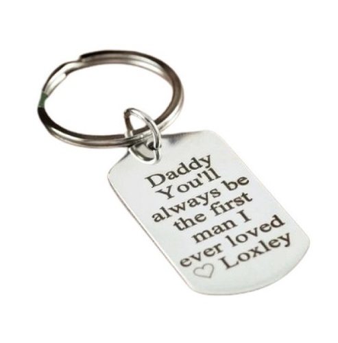 Customized Key Chain - Metal, Lightweight Design | Best for Gifting, Various Colors Available, Tested for Quality Standards