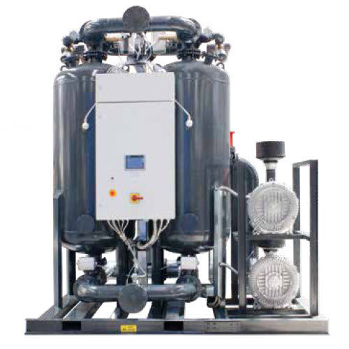 Internally Heated Desiccant Dryers - Color: White