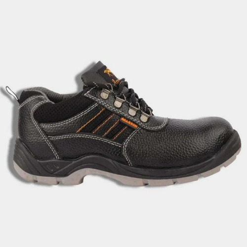 Low Ankle Safety Shoes - Color: Black