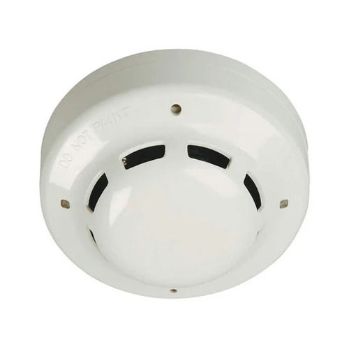 Optical Smoke Detectors - Plastic Material, White Color | Automatic Fire Safety Solution for Industrial, Hospital, and Mall Applications