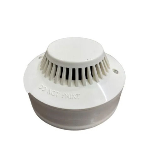 Photoelectric Smoke Detector - 15 Inch Round, White Color | New, Photoelectric Alarm Sensor, Corrosion Resistant, Ideal for Industrial and Hospital Use