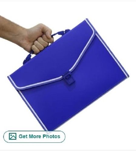 Plastic File Folder Bag With Handle