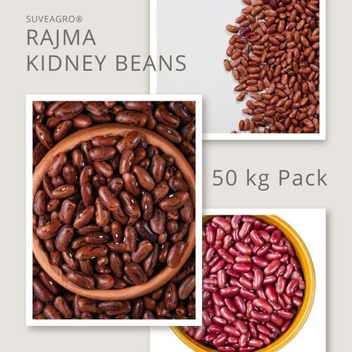 Rajma (Kidney Beans) - Color: Dark Red