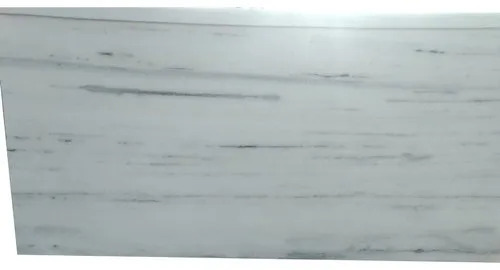 Albeta Makrana Marble Slab - 15mm Thickness, Polished Surface Finish, White Color | Durable, High Strength, Scratch Resistant, Ideal for Flooring