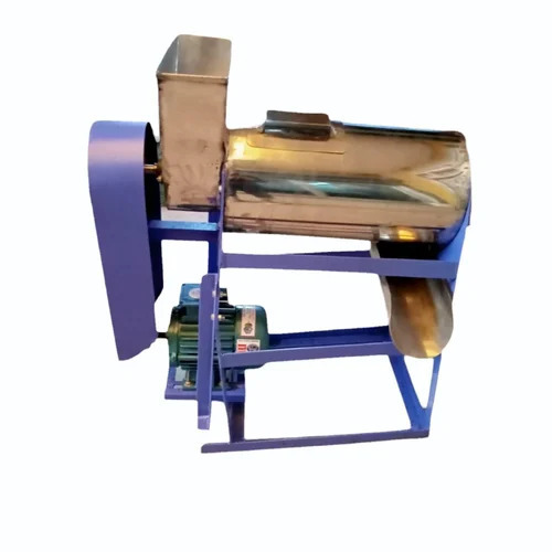 Apple Pulper Machine - Mild Steel, 25 Mm Shaft Length, Semi-automatic, 220v Three Phase | Ideal For Tomato And Mango Processing