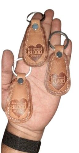 Brand Promotional Leather Keychains