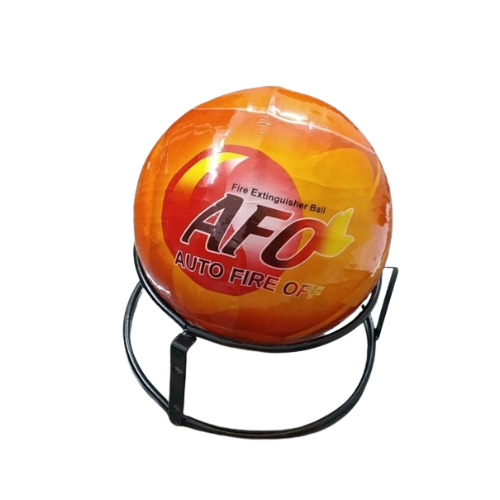 Fire Ball Extinguisher - Dry Powder Type, 150 mm Diameter, Red Color | Class A Fire Safety, Ideal for Industrial, Hospital, Mall Applications