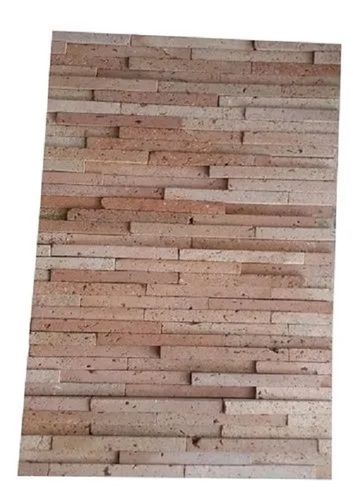 Fire Brick Stone Wall Panel