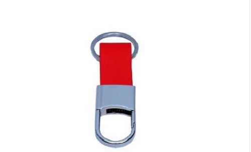 Glossy Finish Stainless Steel Silver Metal Key Ring - Versatile Colors Available, Easy to Clean and Lightweight Ideal for Gifting