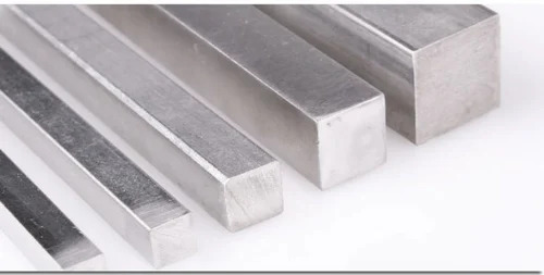 MS Bright Square Bars - Durable Steel, Rust-Free, High Strength | Ideal for Industrial Applications