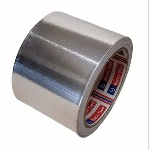 Aluminium Foil Tape - 20m Length, 3 Mil Thickness | Waterproof Vapor Barrier, High Reflectivity for Heat Insulation, Effective Electrical Isolation, Ideal for Electroplating Masking, Protects Outdoor Cable Splices