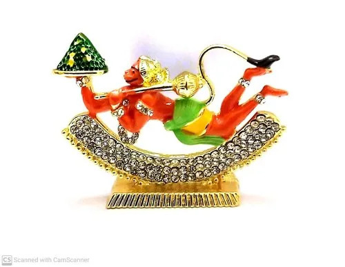 Car Dash Board Kulin Flying Hanuman Idol