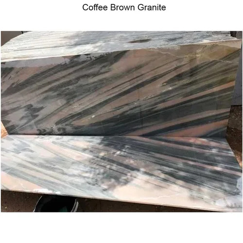 Coffee Brown Granite - 17mm Thickness | Durable, Scratch Resistant, Polished Finish, Flooring Application, Elegant Design