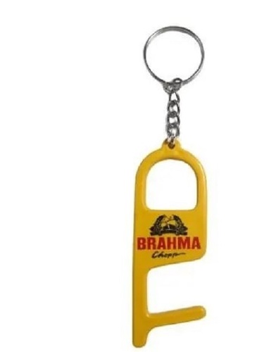 Customize ABS Plastic Keychain for Promotional - Plastic Material, Light Weight, Various Colors | Easy to Clean, Ideal for Gifting, Professional Style