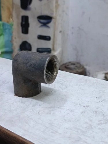 Mild Steel Elbow - Round Shape, Durable and High Strength | Rust-Free Mild Steel Construction