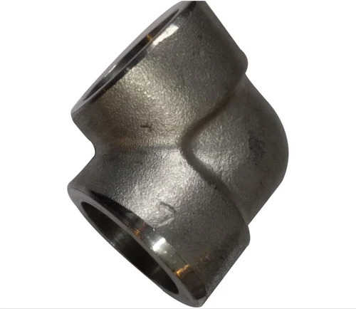 MS Socket Weld Elbow - Mild Steel, High Strength & Rust Free Design | Durable Round Shape