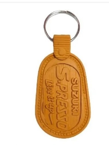 Oval Shape Promotional Rubber Keychains - Rubber Material, Various Color Options | Easy to Clean, Professionally Designed, Quality Tested