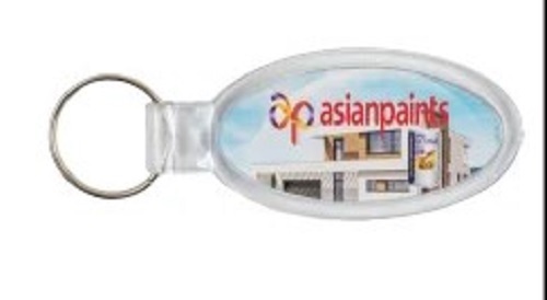 Oval Shape PVC Moulded Keychain - PVC Material, Various Colors | Easy to Clean, Long Lasting Finish, Timely Delivery, Ideal for Gifting