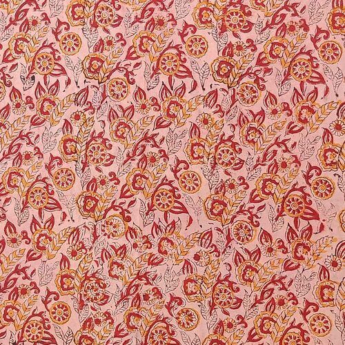 Printed Kalamkari Fabric - Attributes: Tear-Resistant