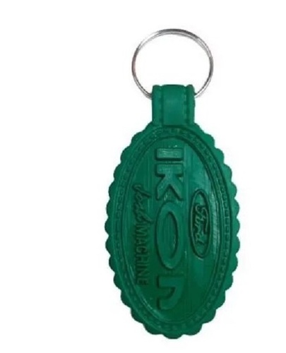 Promotional Designer Rubber Keychain - Rubber Material, Various Colors, Lightweight Design, Indian Professional Style | Ideal for Gifting, Quality Tested